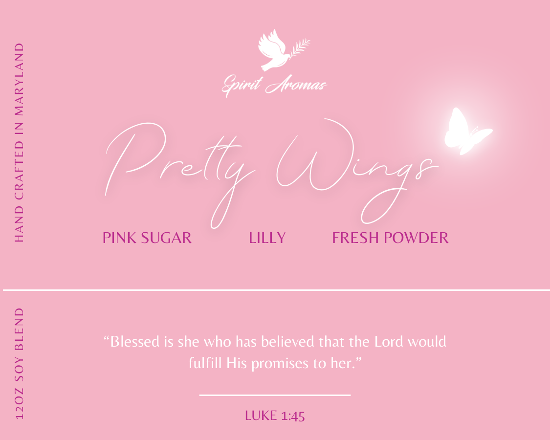 Pretty Wings - Pink Sugar / Lily / Fresh Powder